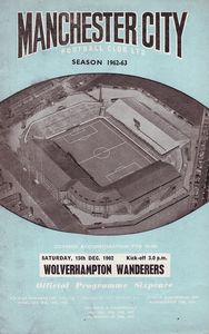 Manchester City v Wolverhampton Wanderers 1962/63